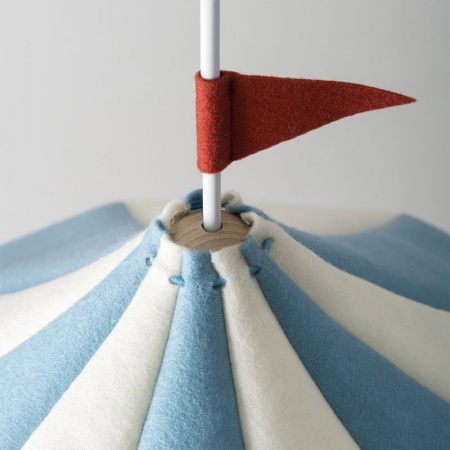 Kids lamp in fabric - Circus