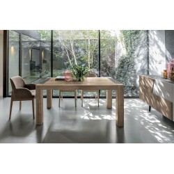 Tavolo allungabile in legno -Monolite 160