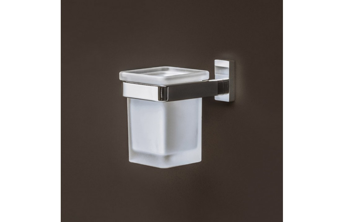 Metal and Glass Cup-holder - Slim