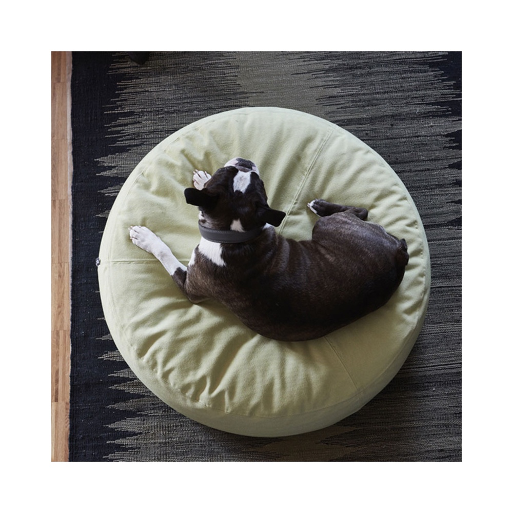 Scala round cushion dog bed in fabric