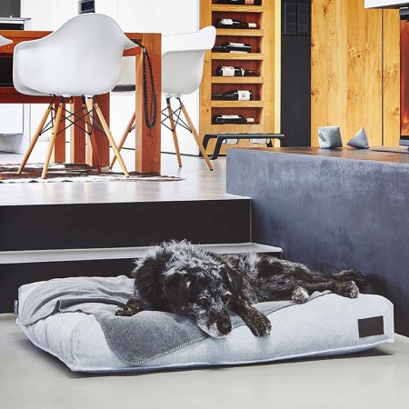 Cushion dog bed in fabric - Divo