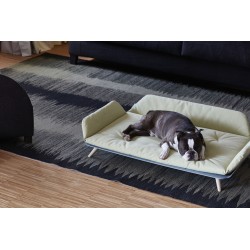 Divanetto / cuccia per cane in tessuto e alluminio - Roy