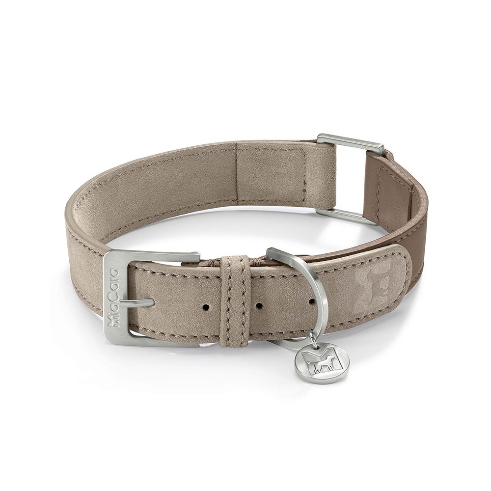 Dog collar in leather - Como