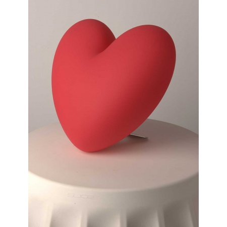 Love table lamp in polyethylene