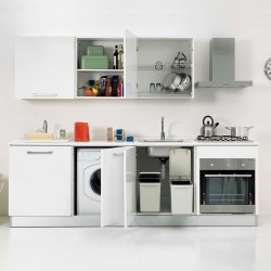 Space-Saving Kitchen with Laundry - Smart