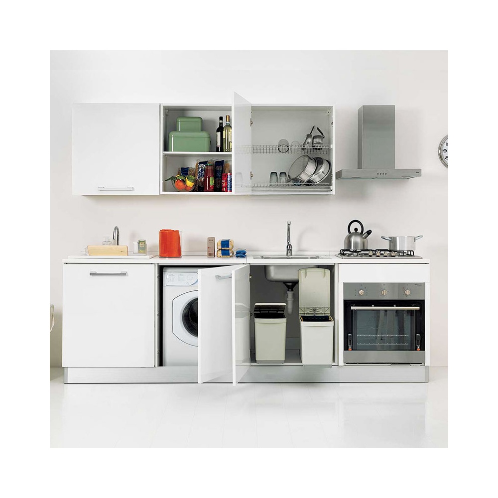 Space-Saving Kitchen with Laundry - Smart
