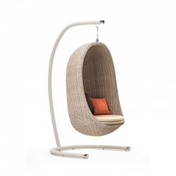 Garden Swing in rattan with stand - Nest