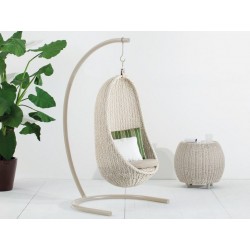 Garden Swing in rattan with stand - Nest