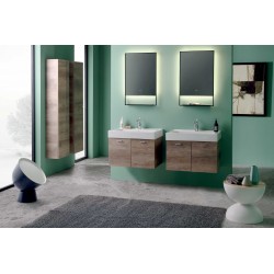Bathroom composition with double basin - Trix 6