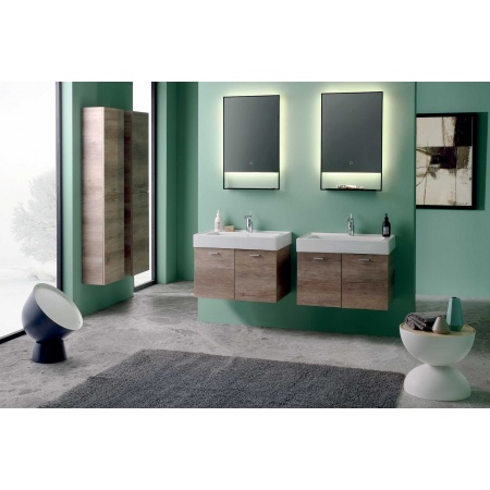 Bathroom composition with double basin - Trix 6
