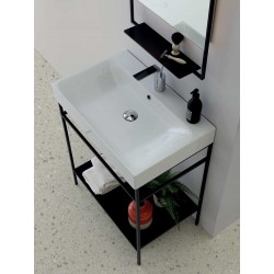 Bathroom composition with double sink - Cento 5