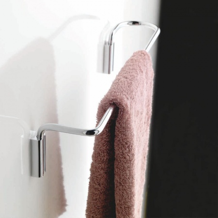 Towel holder in brass - Biro