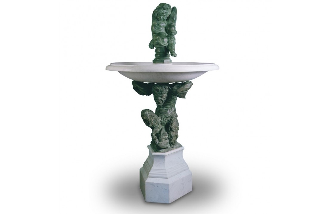 Statua in bronzo - Fontana Satiro