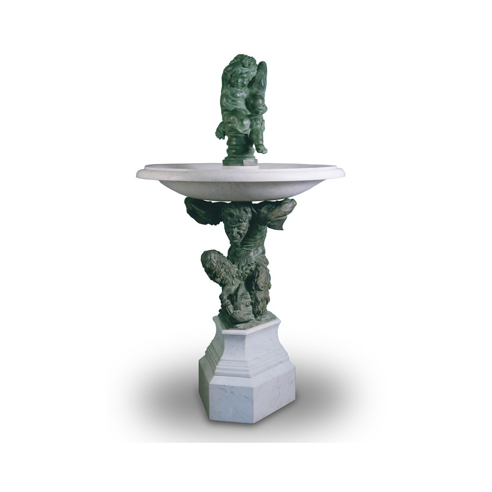 Statua in bronzo - Fontana Satiro