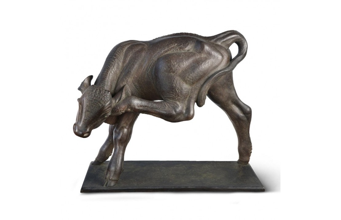 CALF, POSTHUMOUS REPRODUCTION OF THE ORIGINAL BY THE SCULPTOR
