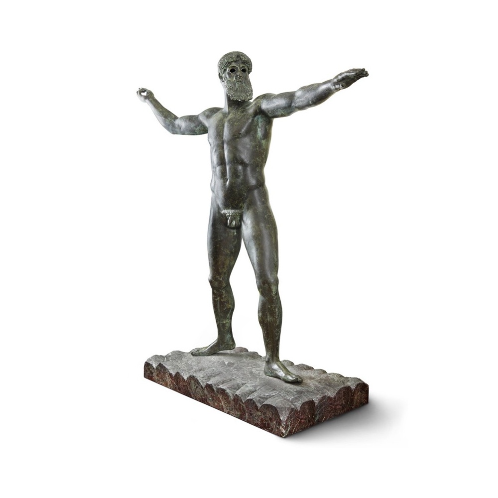 Statua in bronzo - Poseidone