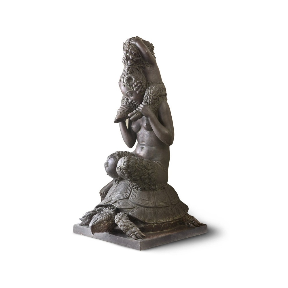 Statua in bronzo - Satirina