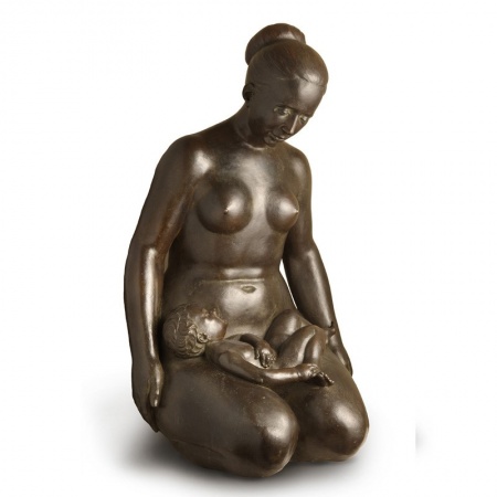 Statua in bronzo - Maternità