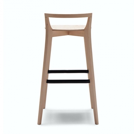 Beech wood stool - Metro