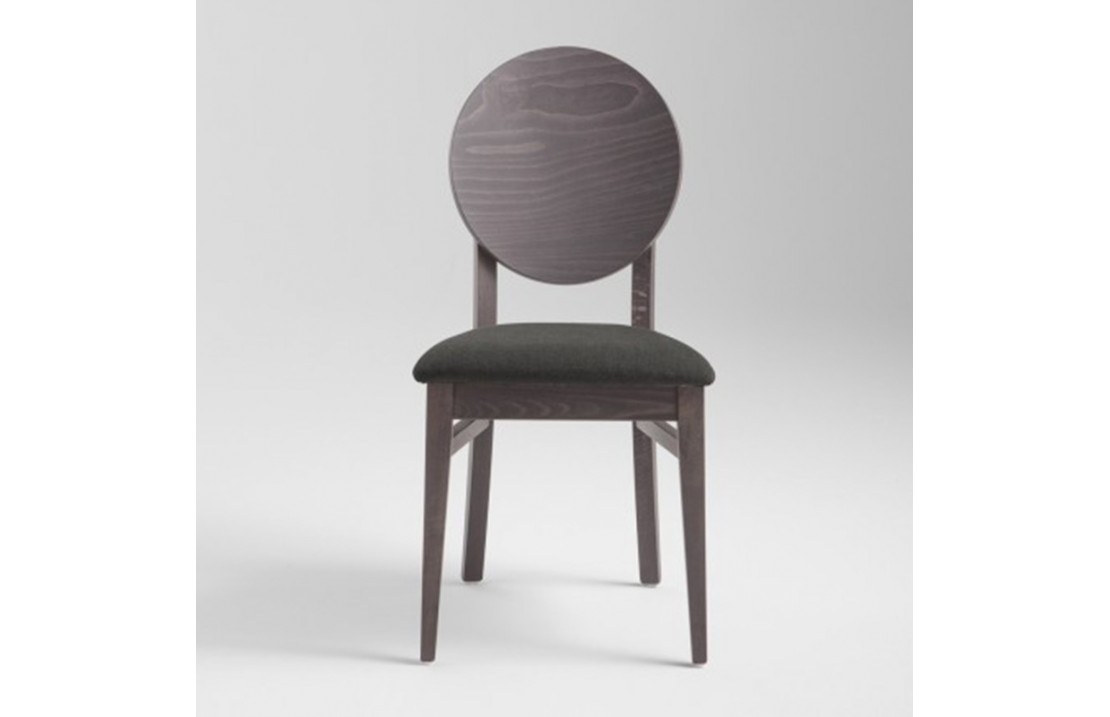 Wooden chair with padded seat - Woody