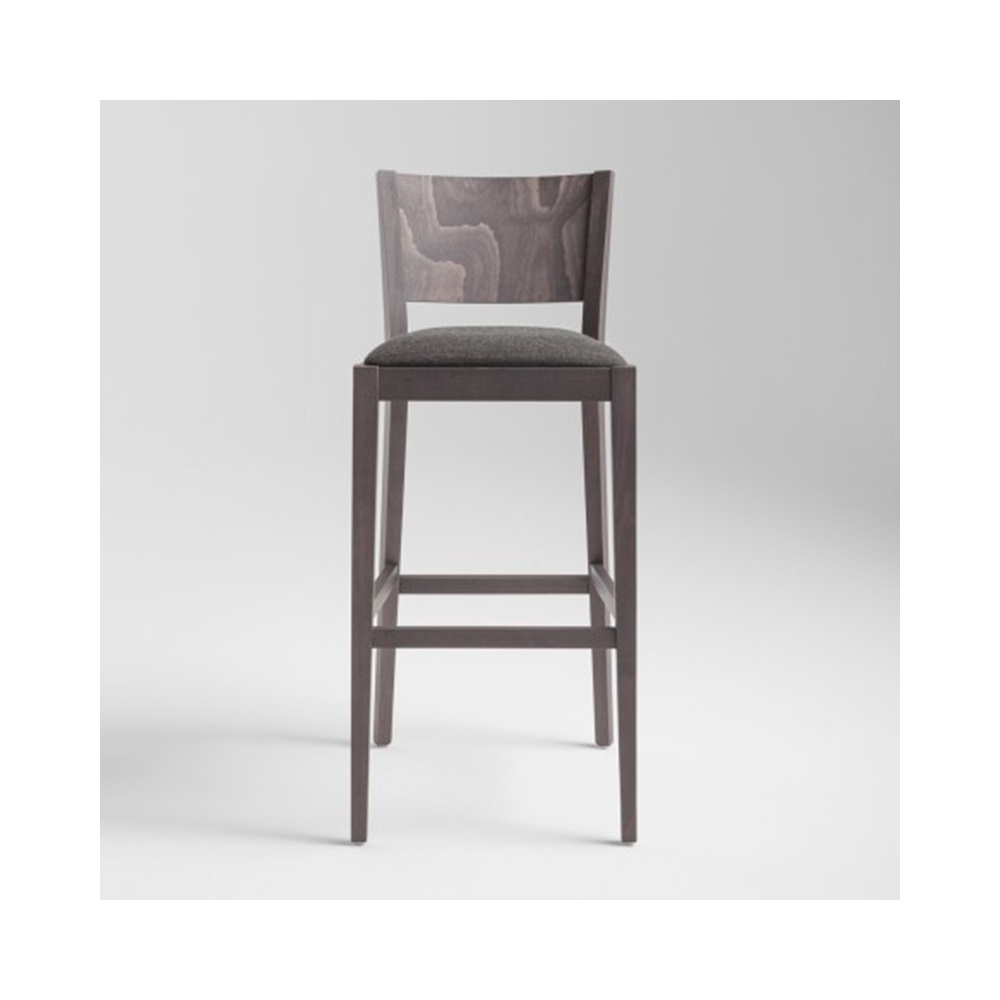 Wooden upholstered stool - Soko