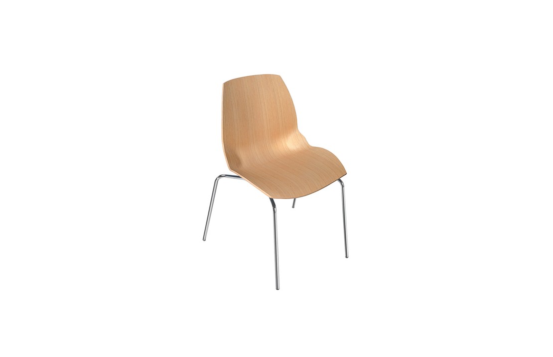 Kaleido wood chair