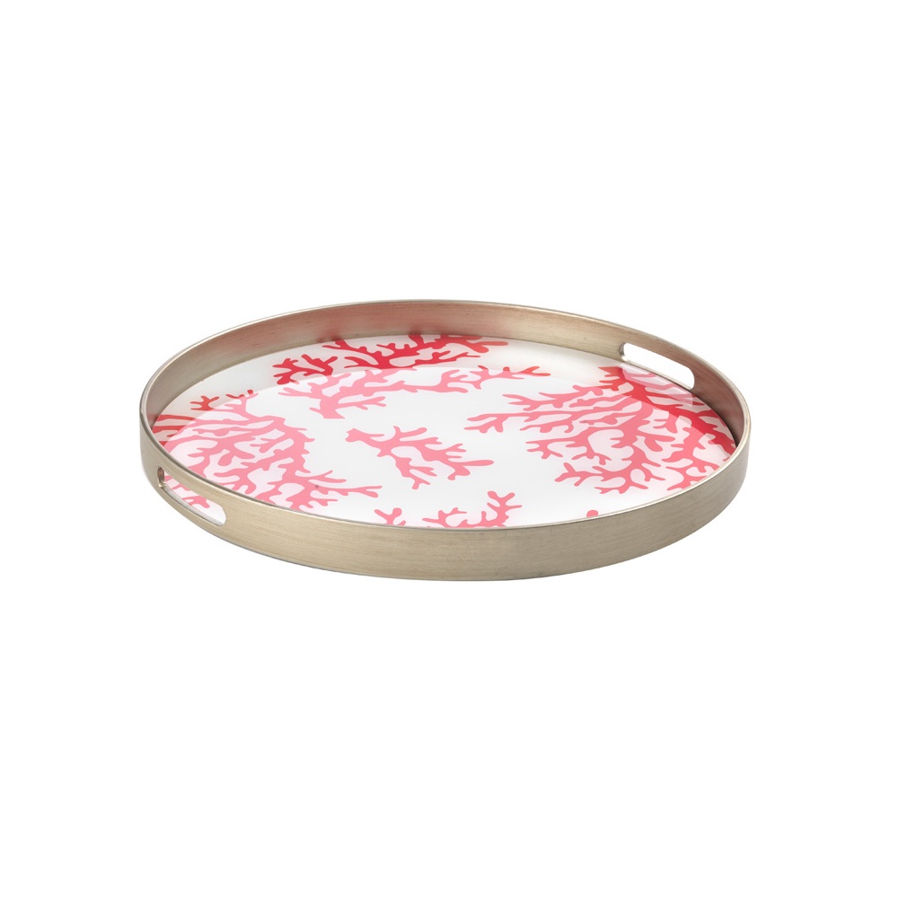 Large round tray Ø45 Red