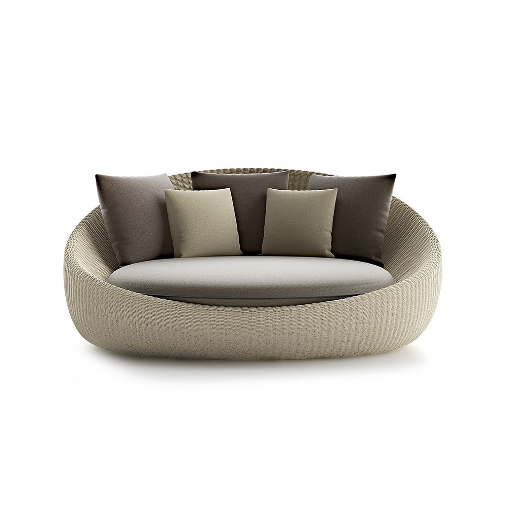 Outdoor daybed in rattan - Twiga