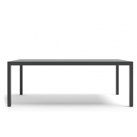 Outdoor table rectangular in aluminium - Flair