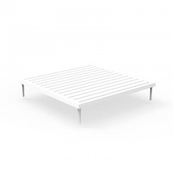 Tavolino basso da esterno in alluminio - Cleo 