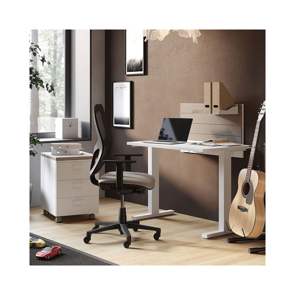 Desk with frontal panel - Anna
