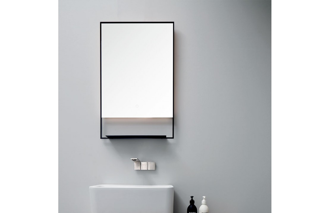 Backlit mirror with shelf - Vip