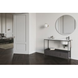 Bathroom composition with ceramic sink - Pilotì