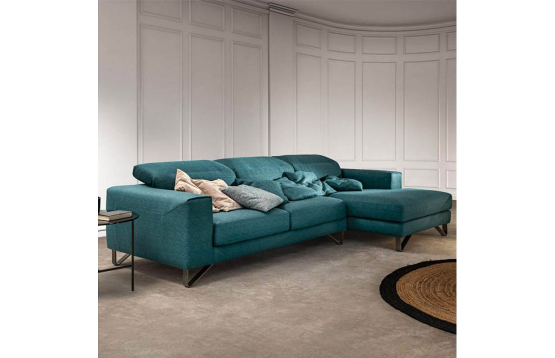 Upholstered Sofa with Chaise Longue - Zippy Special