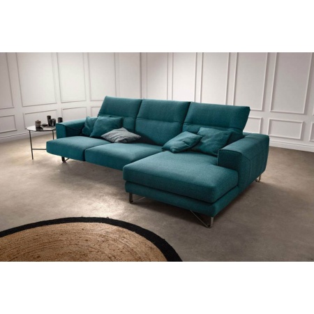 Upholstered Sofa with Chaise Longue - Zippy Special