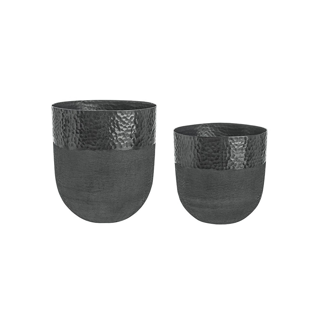 copy of Handmade Pair of Vases in aluminium - Chad