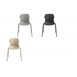 Stackable chair in polypropylene - Stereo