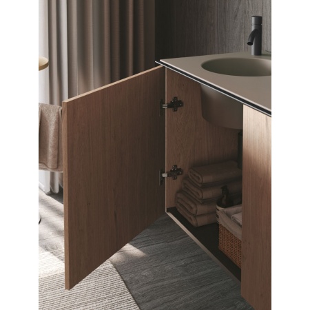 Bathroom cabinet with double sink - Regolo