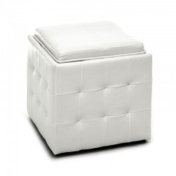 Container Pouf with tray - Renè