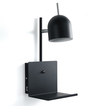 Abat Jour Lamp with usb socket for smartphone - Perry