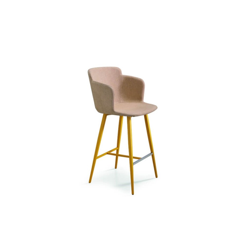 copy of Stool with armrests H. 65/75 cm - Calla