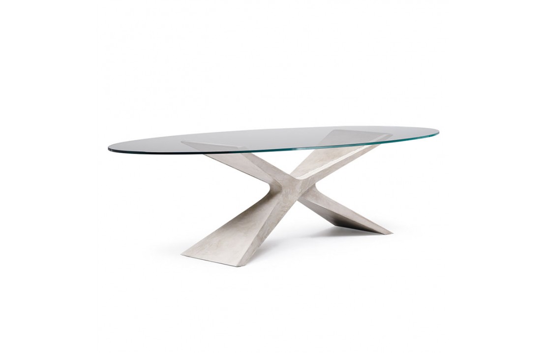 copy of Dining/meeting table with ceramic top - Concave