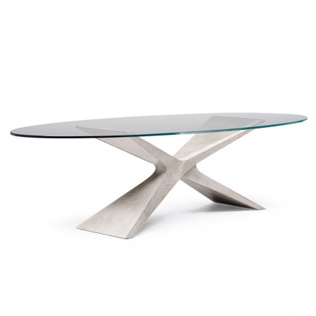 copy of Dining/meeting table with ceramic top - Concave