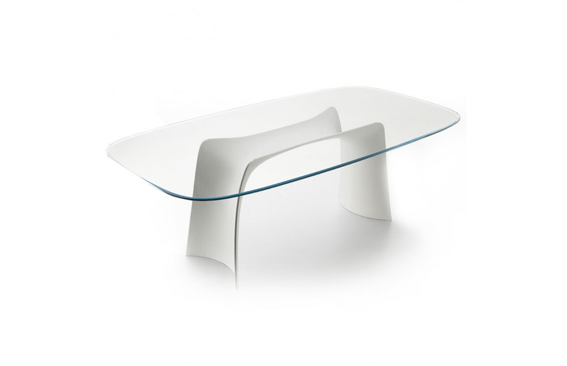 Table with glass/ceramic top - Moonlight