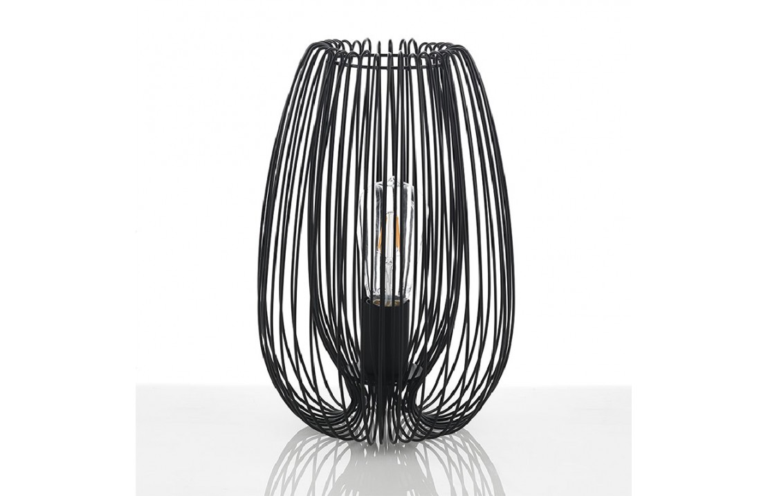 Table Lamp in black metal - Hola