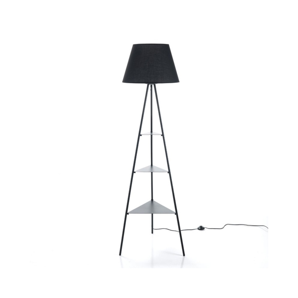 Floor Lamp with shelves - Corner