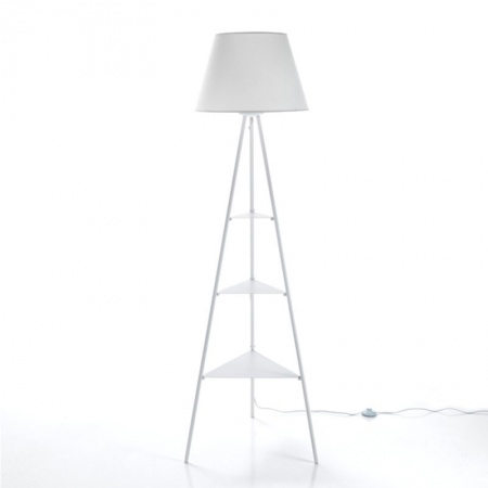 Floor Lamp with shelves - Corner