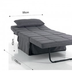 Ottoman beds in fabric - Guest