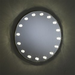 Round Mirror with LED light - Vanity