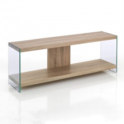 TV Cabinet in MDF and glass - Later
